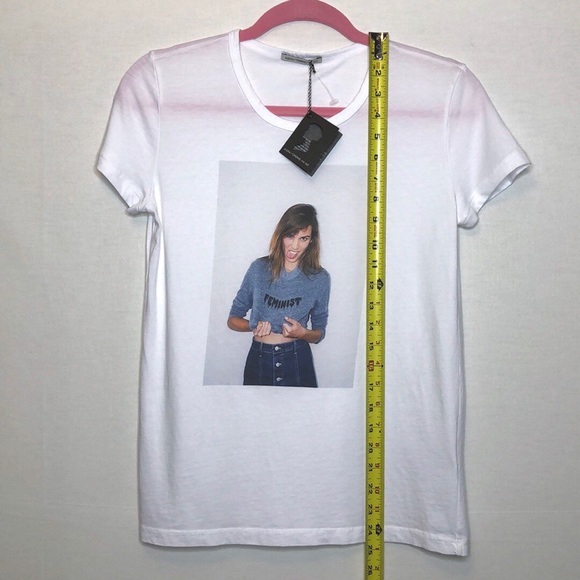 ALEXA CHUNG x AG white/graphic t-shirt 🤍 - Picture 6 of 14